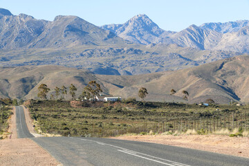 travelling the route 62 through the little karoo