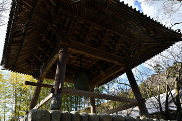 伊豆　修禅寺の鐘楼堂