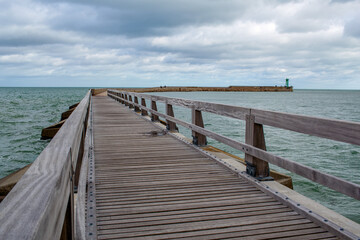 Fototapeta premium Port en Bessin Normandy France