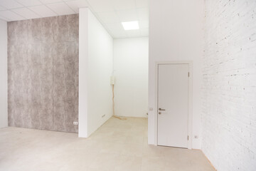 Interior of a house under construction. Renovation of an apartment.