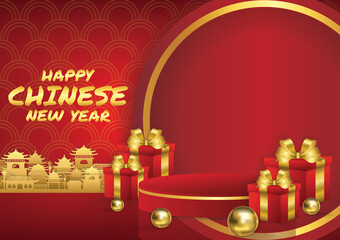chinese new year banner design for website banner 