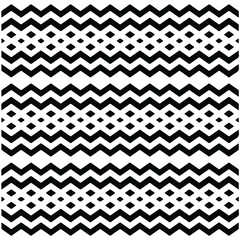 Seamless ethnic pattern color black and white.Can be used in fabric design for clothes, accessories; decorative paper, wrapping, background, wallpaper, Vector illustration.