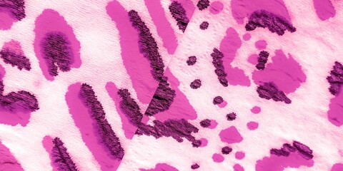 Animal Print Wallpapers. Coral Bengal Tiger. Pink