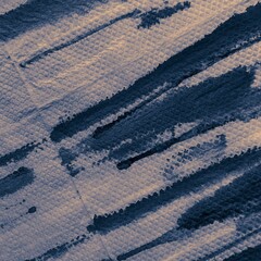 Tie-Dye Stripe. Black Water Color Effect Stripe.