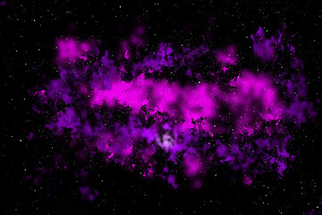 Space Nebula Backgrounds in different Colours