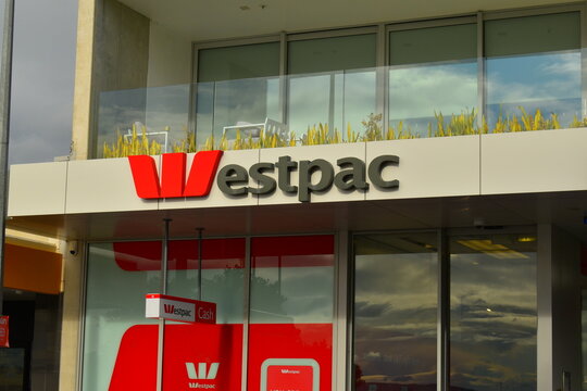 View of Westpac bank branch in St Heliers