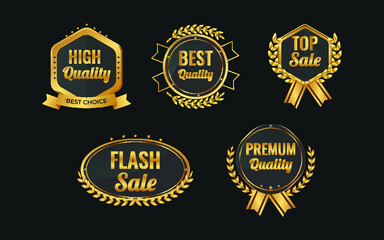 Fototapeta premium Retro vintage badges and labels collection