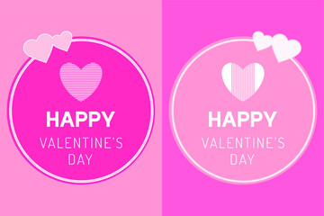 Happy Valentine's Day Vector Illustration