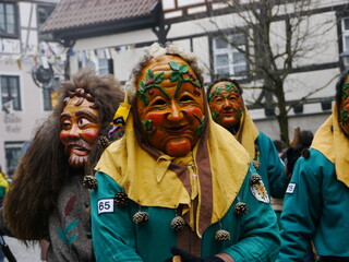 Faschingsumzug in Leutkirch im Allg&auml;u