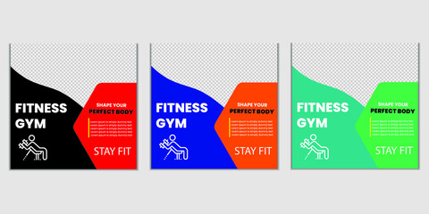 Fitness Banner Ads