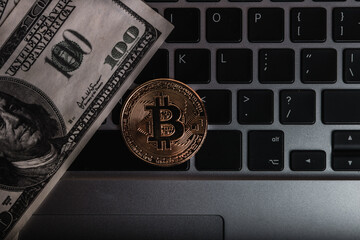  Bitcoin cryptocurrency. Anonymous. Background for your text and design