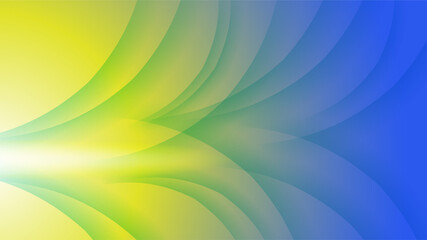 Transparent gradient circle green yellow Gradient Colorful abstract design background