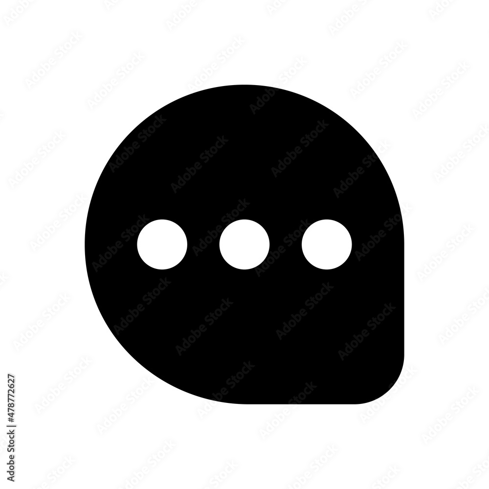 Poster communication vector solid icon design symbol on white background eps 10 file