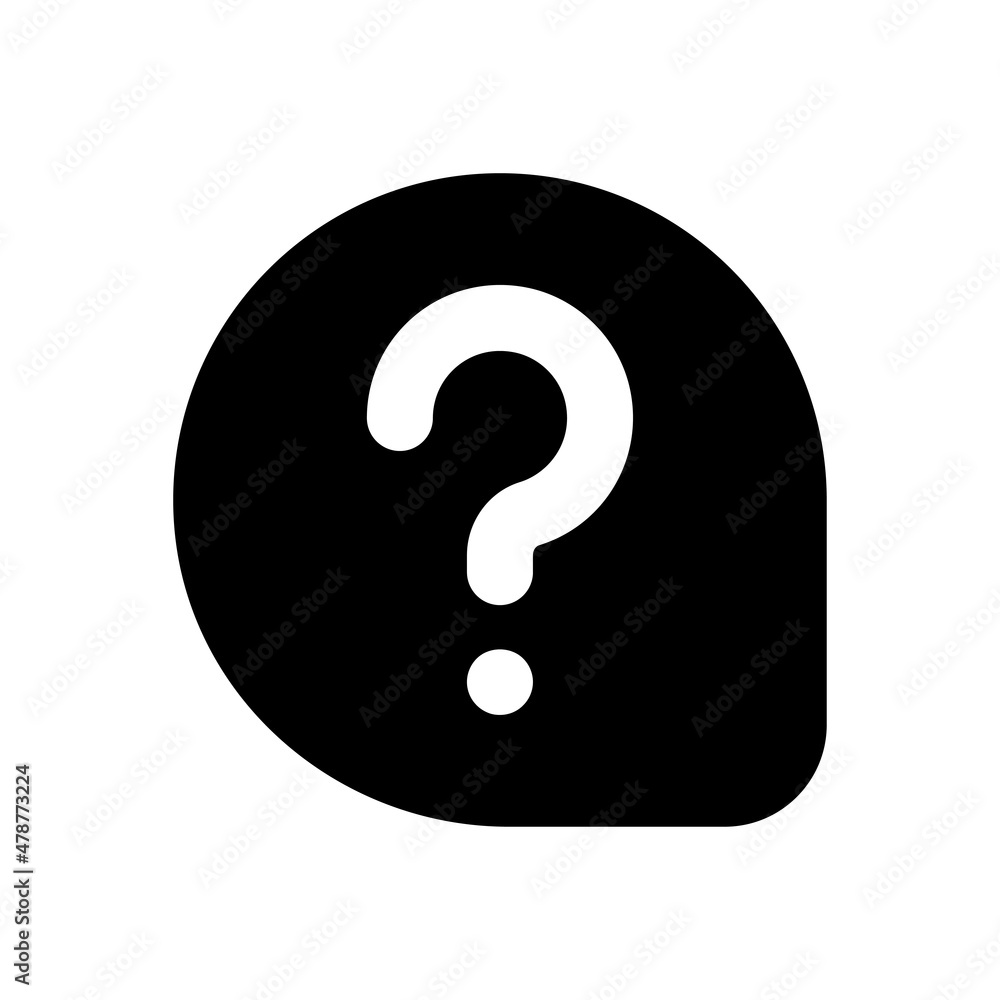 Poster help vector solid icon design symbol on white background eps 10 file