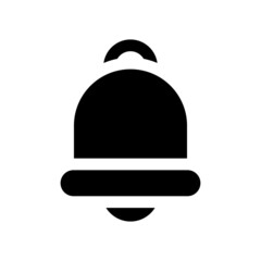 Bell vector Solid Icon Design Symbol on White background EPS 10 File