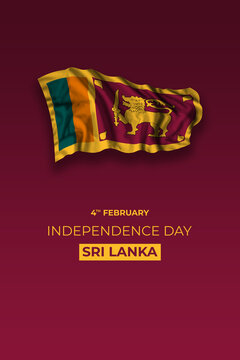 Sri Lanka Independence Day Greetings Card