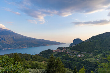 View of Lake Garda from Tremosine