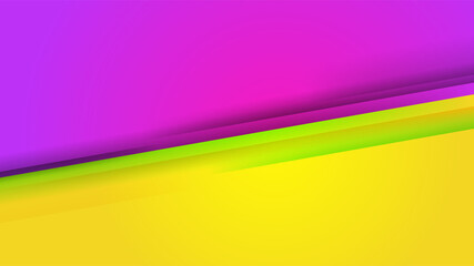 Gradient style yellow green purple Colorful abstract design background