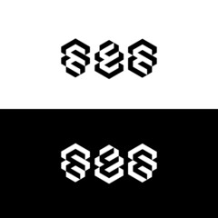 Set collection letter mw vector logo design inspiration