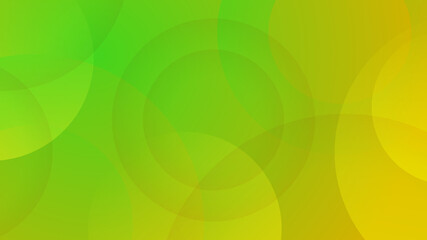 transparant gradient green yellow Colorful abstract design background