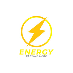 Flash Icon Thunder Bolt Letter S Electricity Logo. Flat Vector Logo Design Template Element