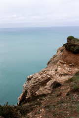 Coastal edge, where rock meets the sea