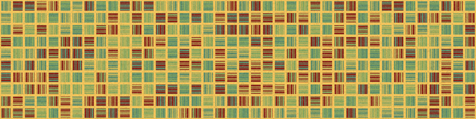 Abstract Geometric Pattern generative computational art illustration