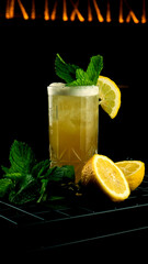 Refreshing drink happy hour restaurant