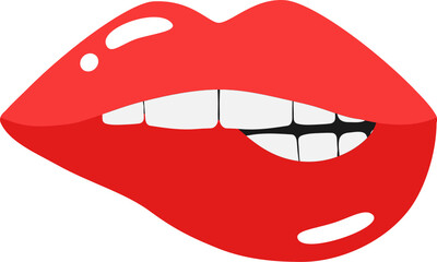 Red Lips Valentine's Day