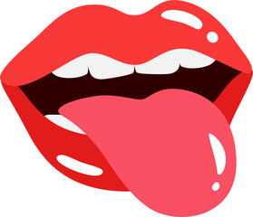 Red Lips Valentine's Day