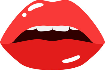 Red Lips Valentine's Day