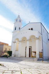Fototapeta na wymiar Lesina - Puglia - Church of SS. Annunziata.