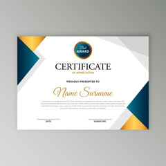 Obraz premium professional certificate template in premium style