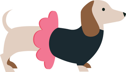 Valentine Dogs Dachshund Doxie