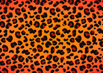 Cheetah skin texture vector background