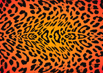 Abstract background like cheetah skin texture