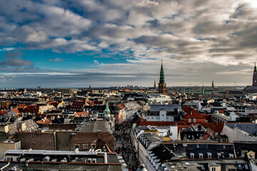 Fototapeta premium Copenhagen skyline
