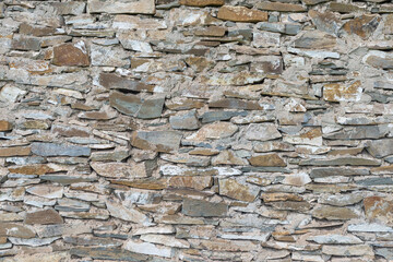 Stone Background with mixed size stone