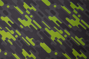 Abstract Pattern Green and Black