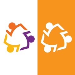 Community, network and social icon