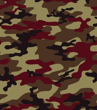 
Camouflage seamless pattern, dark background, vector repeat texture. Abstraction for textiles.