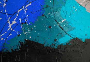 hand drawn acrylic painting illustration background