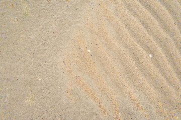Fototapeta na wymiar Sand on the dutch beach.
