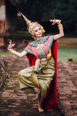 Thai dance of exquisite beauty.