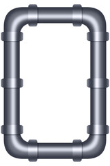 配水管のフレーム　縦位置　リアル