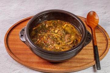 Sagolugeojigalbitang, Korean style Napa Cabbage and Short Rib Soup