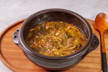 Sagolugeojigalbitang, Korean style Napa Cabbage and Short Rib Soup