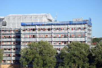 Baustelle in Stockholm