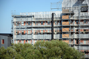 Baustelle in Stockholm