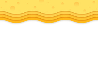 Cheese vector. wallpaper. background. cheese stretch. cheese on white background. Cheese frame.